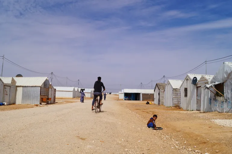 A life of isolation for Syrian refugees in Jordan’s Azraq camp