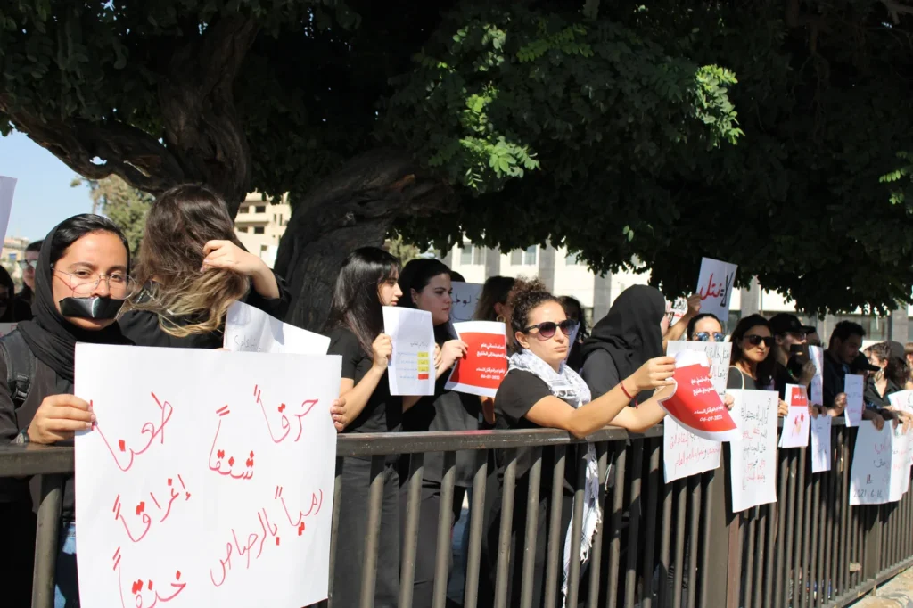 ‘She said no, then got killed’: Jordanian women protest against surge in femicides