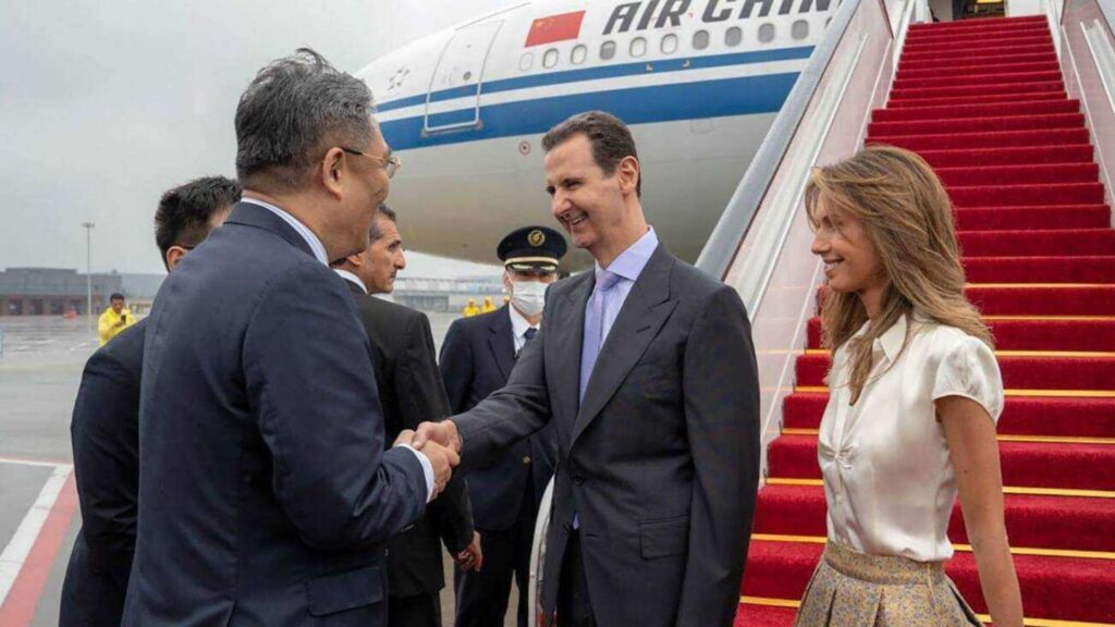 Assad ‘looking for handouts’ on rare trip to China