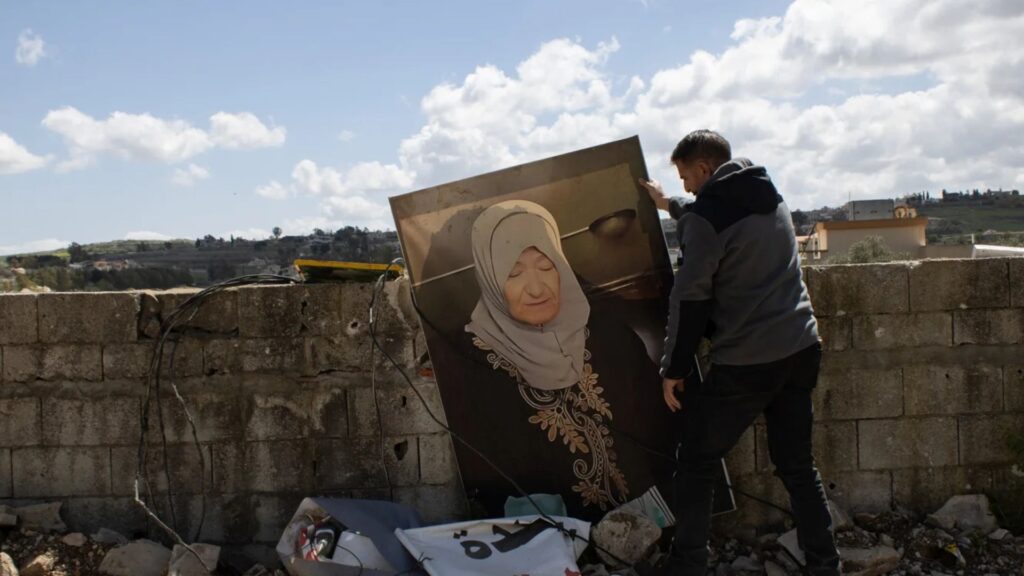 Najwa refused to leave her village so Israeli troops shot her in her home